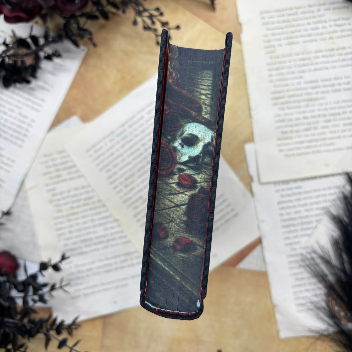 The Phantom of the Opera by Gaston Leroux Penguin Clothbound Classics hardcover with custom designed edges bottom