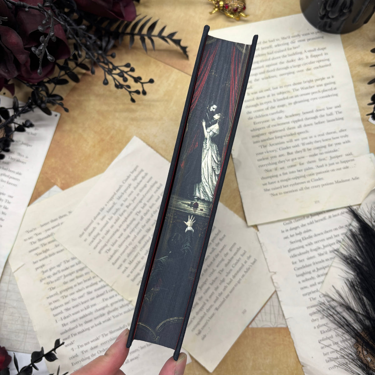 The Phantom of the Opera by Gaston Leroux Penguin Clothbound Classics hardcover with custom designed edges