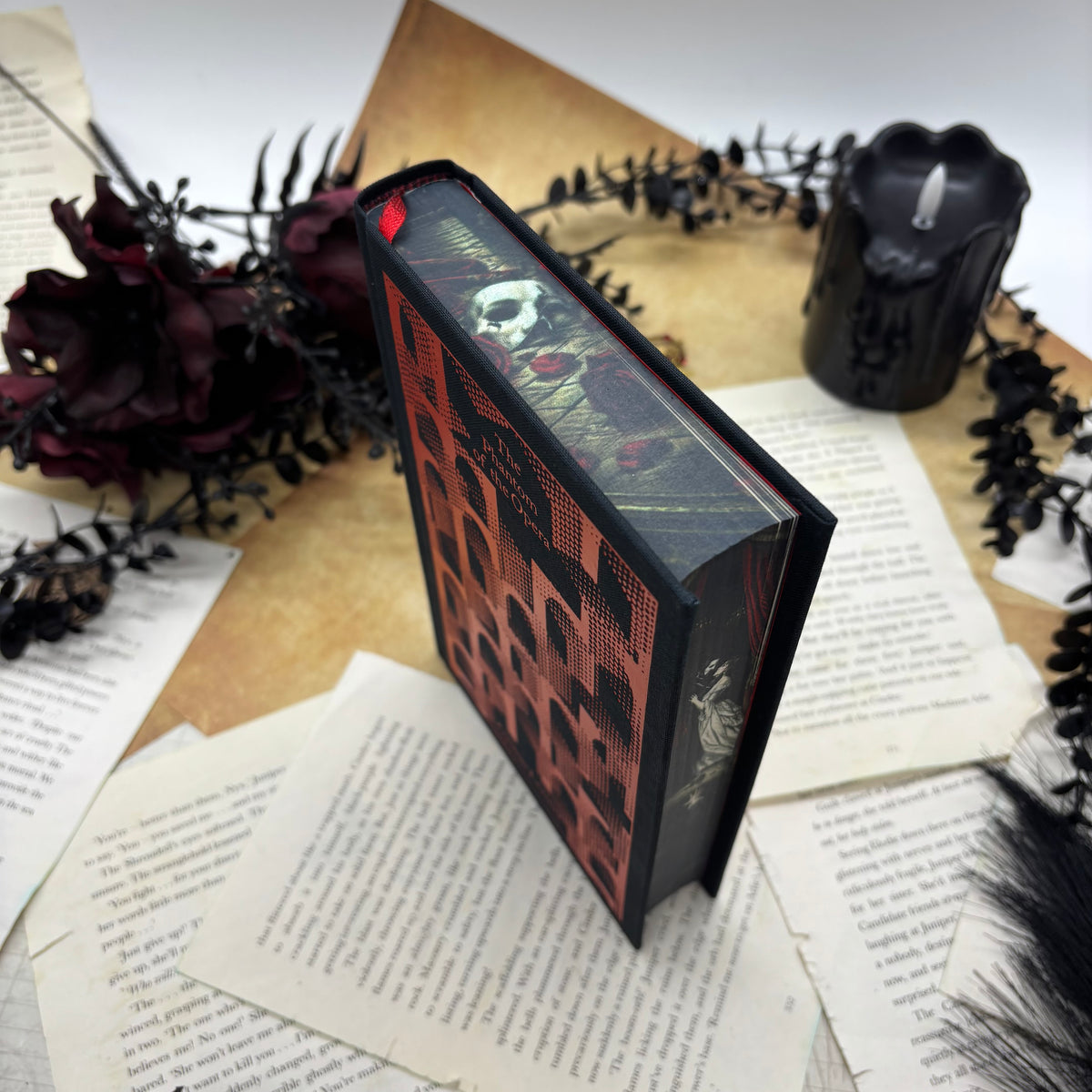 The Phantom of the Opera by Gaston Leroux Penguin Clothbound Classics hardcover with custom designed edges