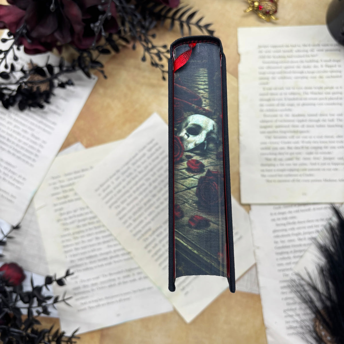 The Phantom of the Opera by Gaston Leroux Penguin Clothbound Classics hardcover with custom designed edges top