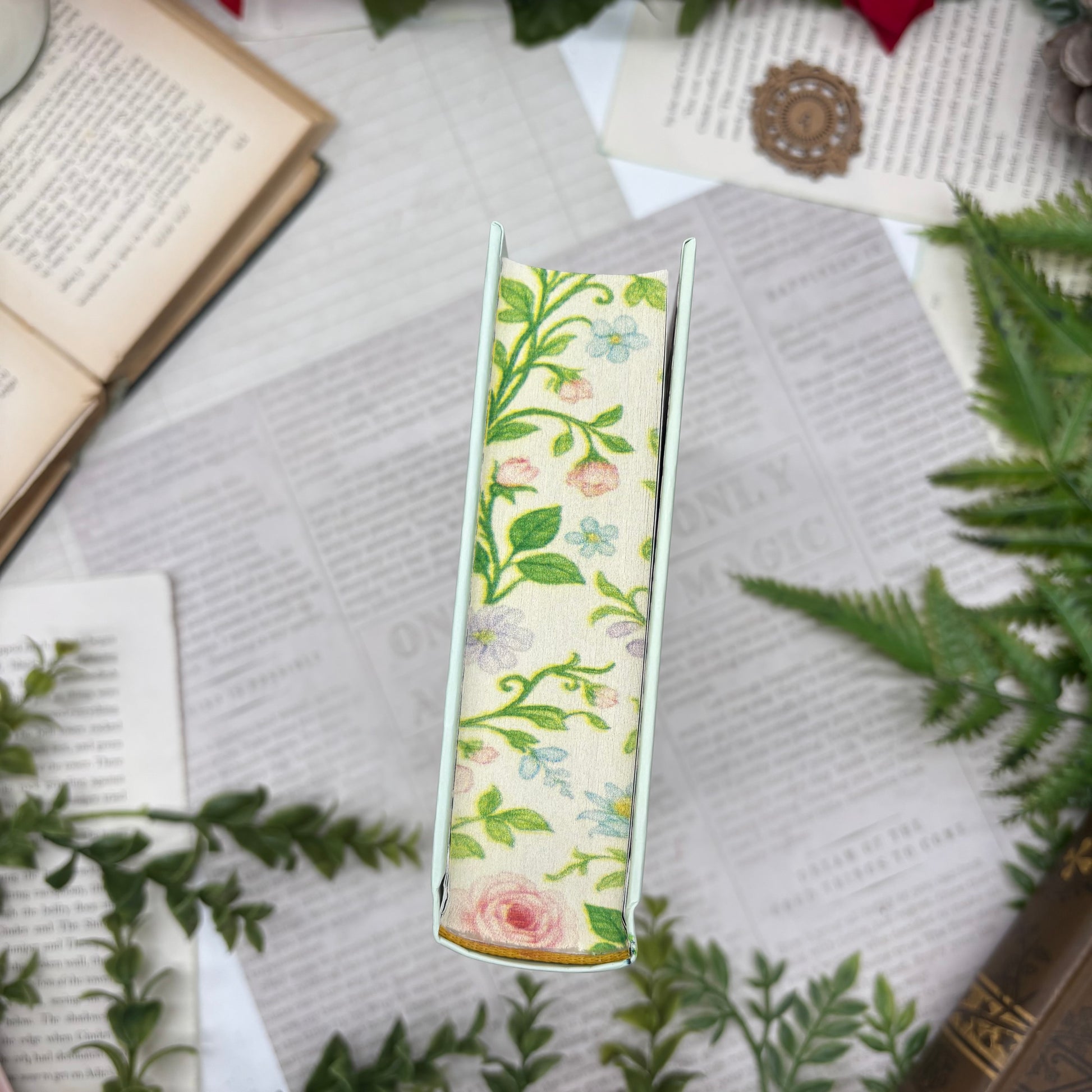 Pride and Prejudice by Jane Austen special edition hardcover with custom designed edges bottom view