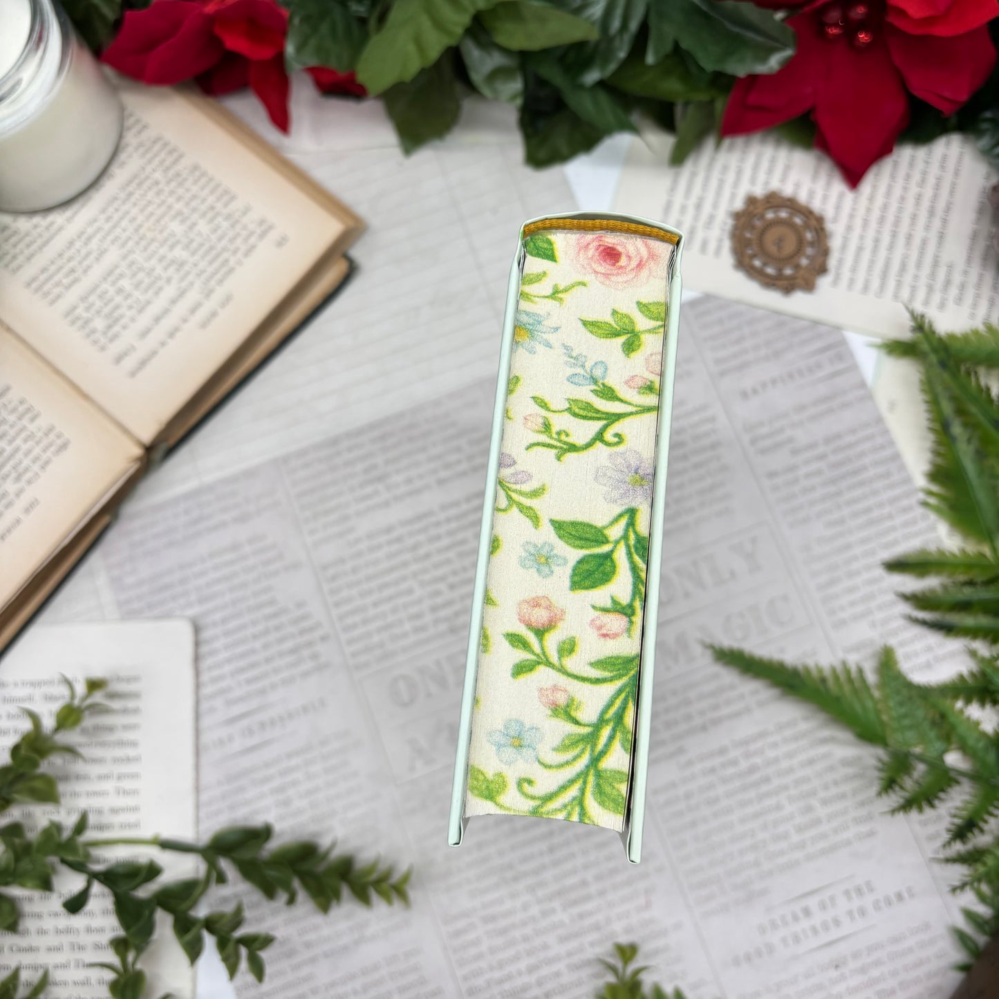 Pride and Prejudice by Jane Austen special edition hardcover with custom designed edges top view