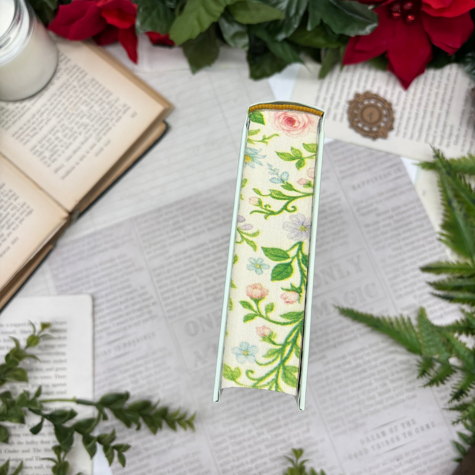 Pride and Prejudice by Jane Austen special edition hardcover with custom designed edges top view