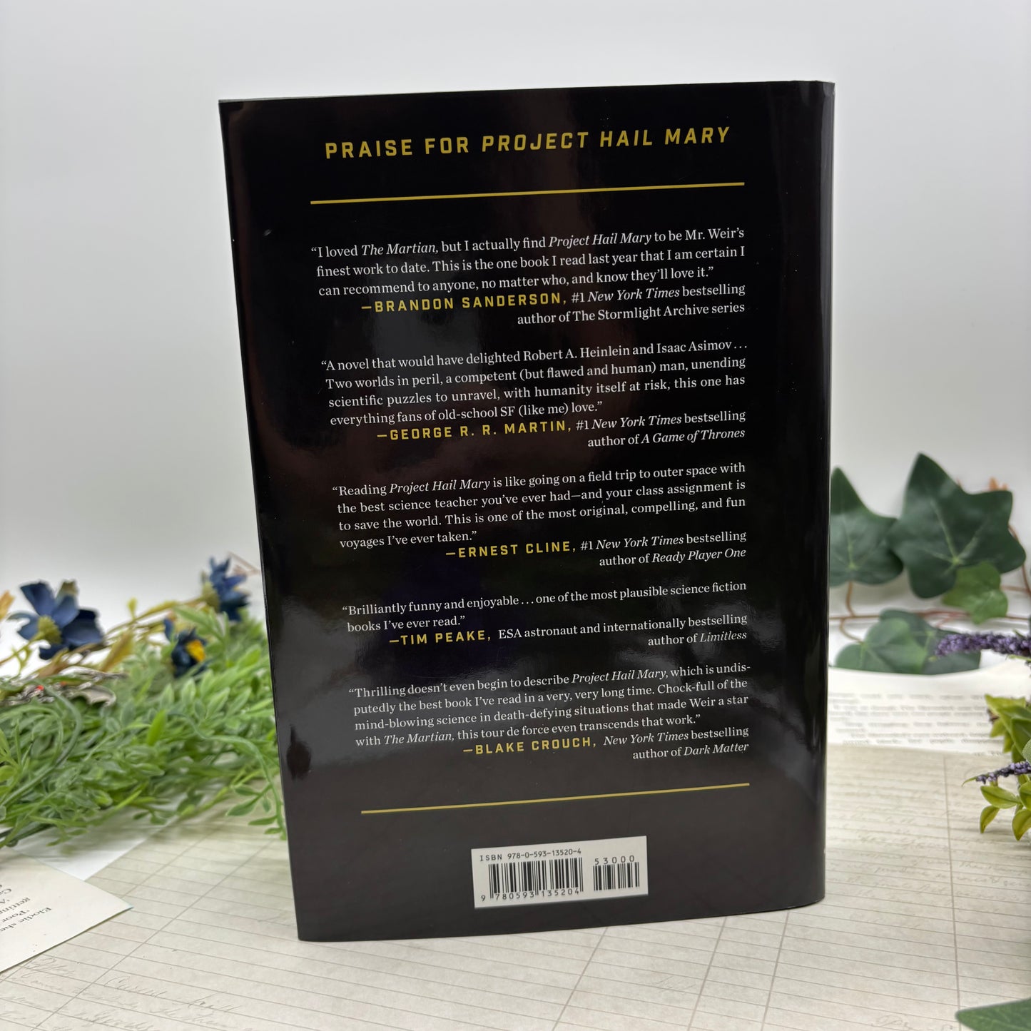 Bibliapolis Books handmade edition of Project Hail Mary