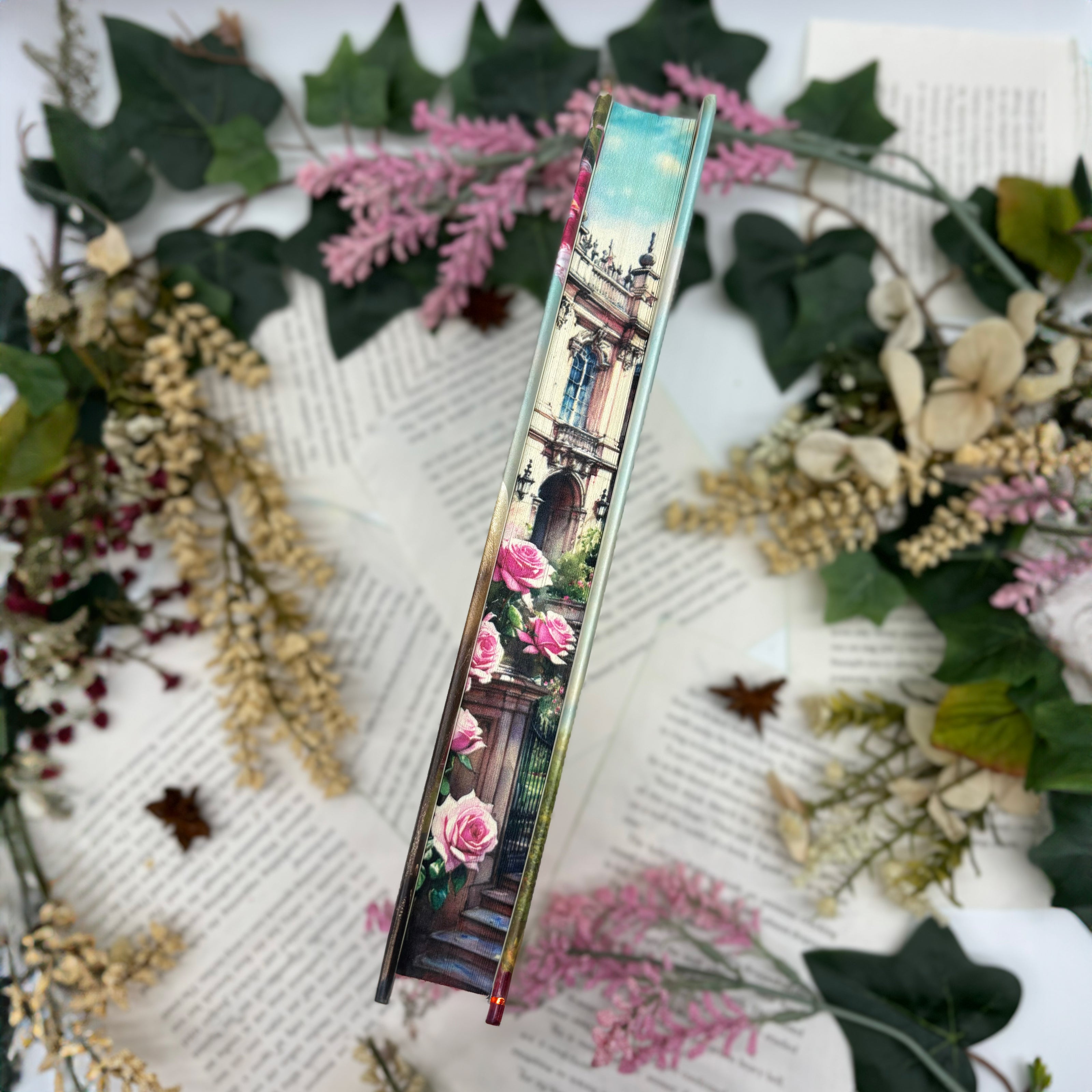 Queen Charlotte by Julia Quinn special edition hardcover book with custom edges