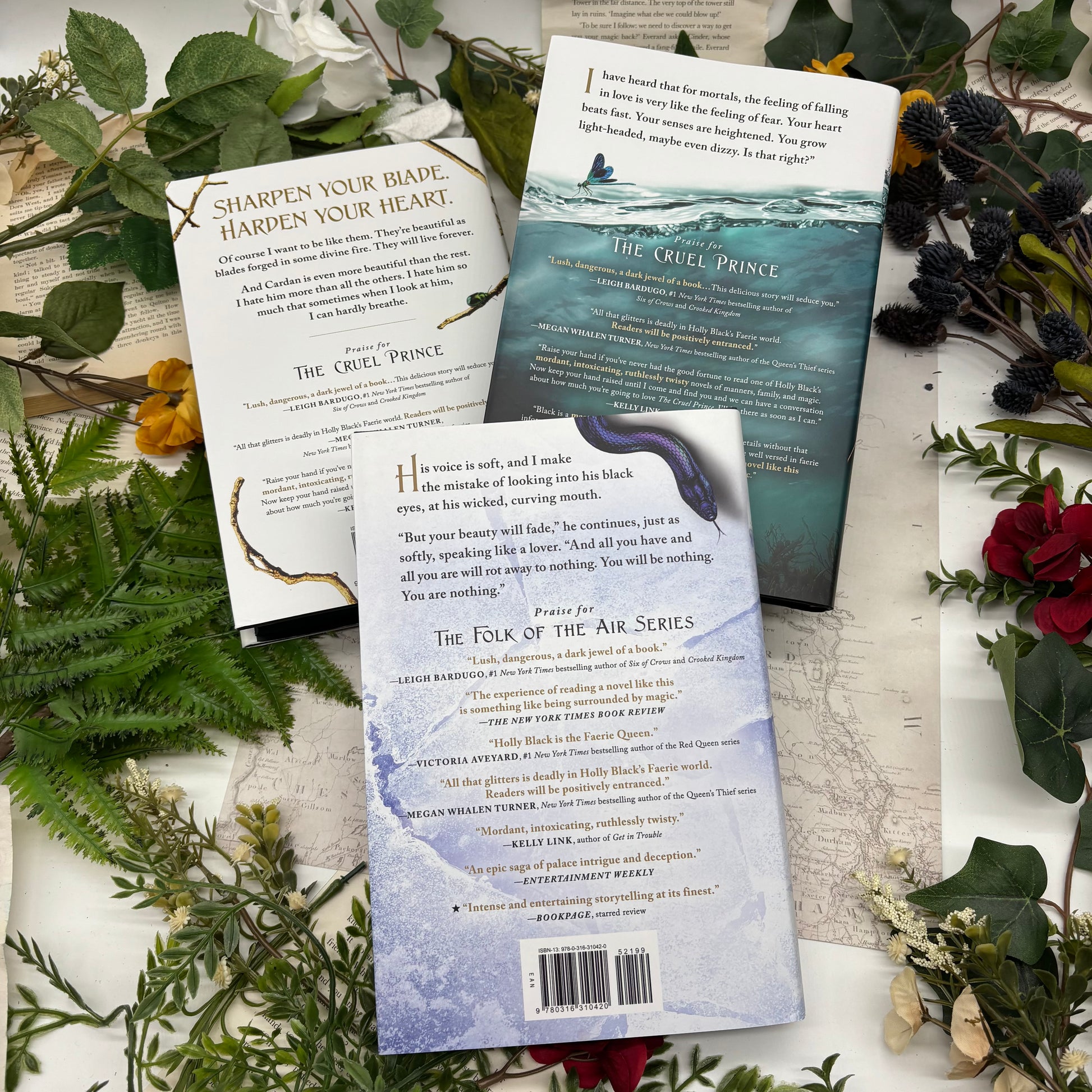 The Cruel Prince, The Wicked King, and The Queen of Nothing special edition