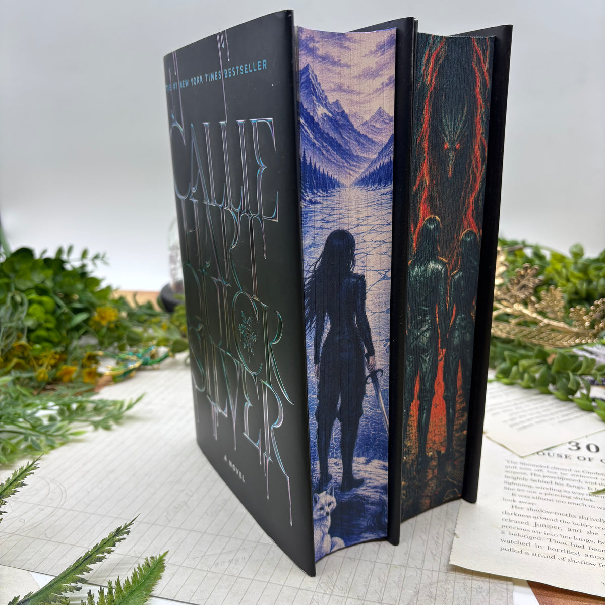 Quicksilver and Brimstone by Callie Hart special edition hardcover set with custom designed edges