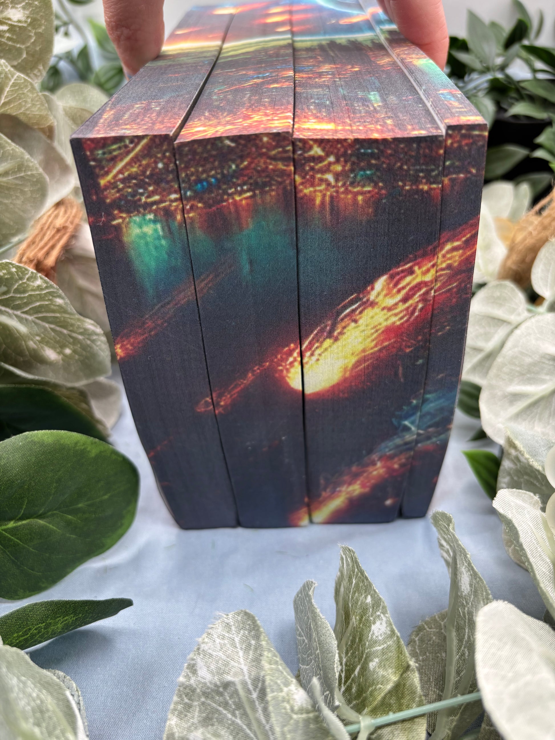 Red Rising series by Pierce Brown special edition paperback set with custom edges bottom