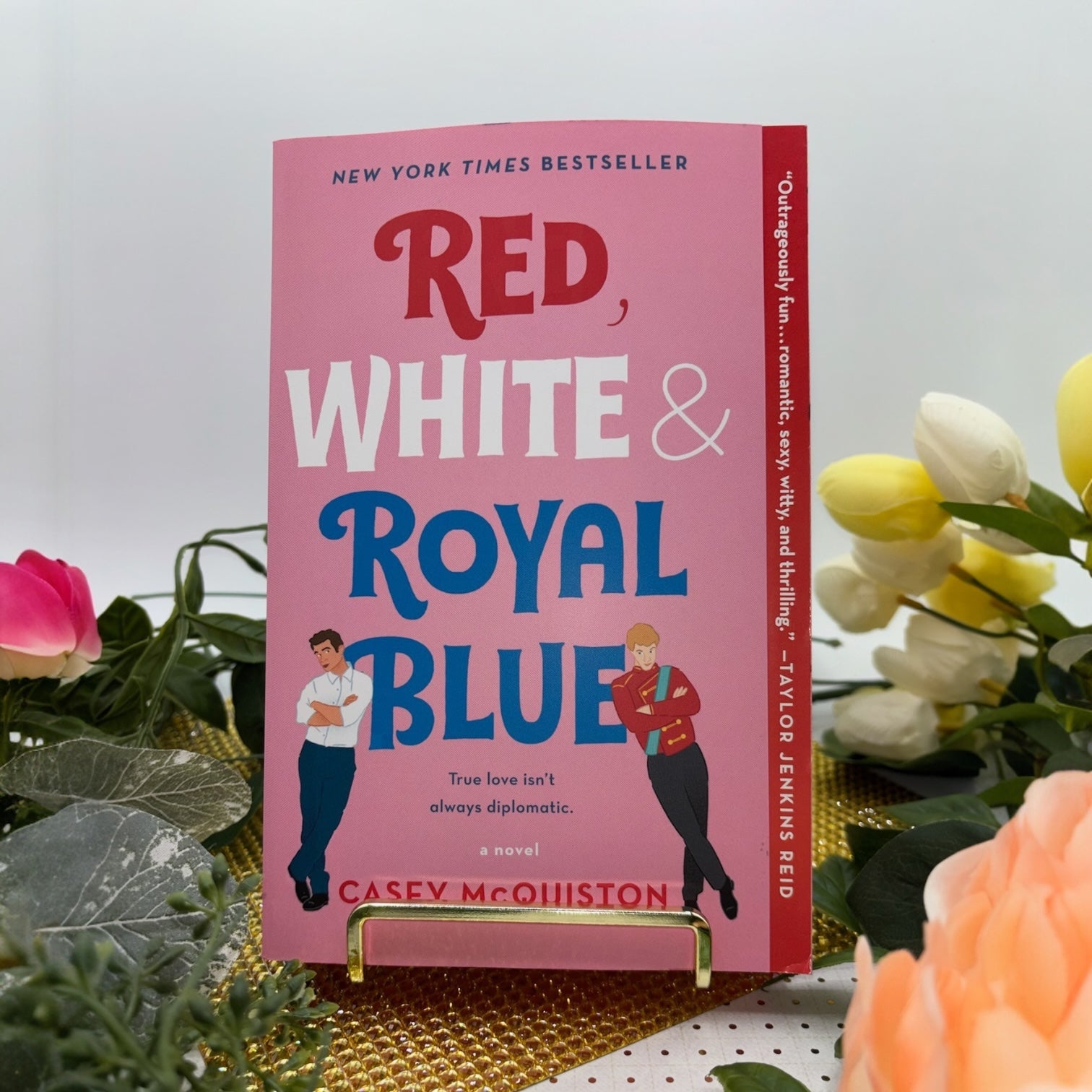 Custom paperback Red White and Royal Blue for collectors