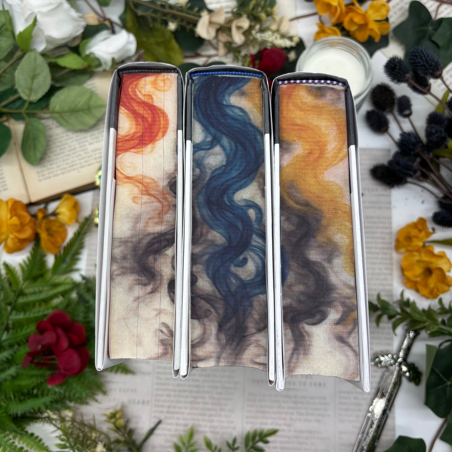 Fantasy special edition set of The Poppy War with unique edge design