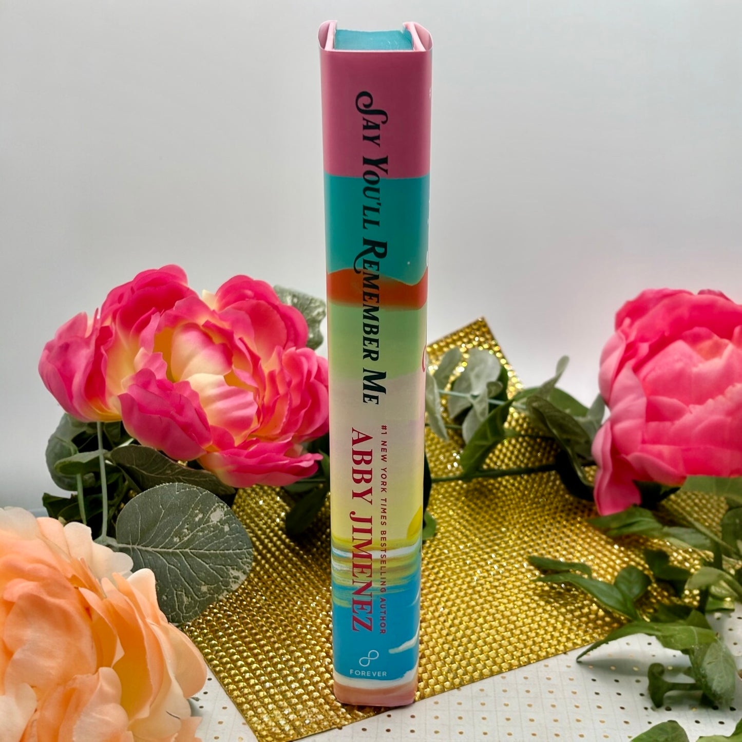 Custom edge hardcover edition of Say You’ll Remember Me