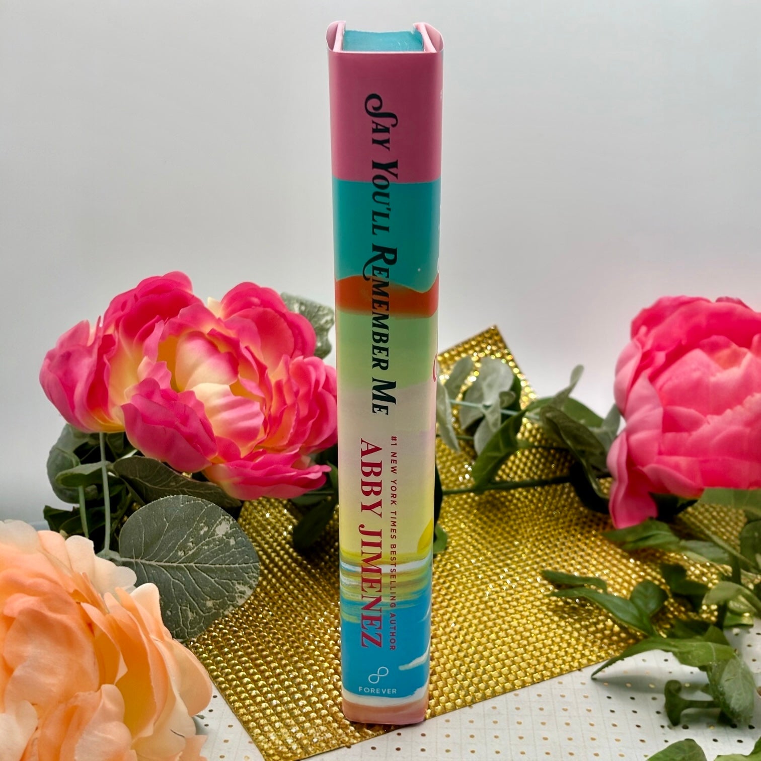Custom edge hardcover edition of Say You’ll Remember Me