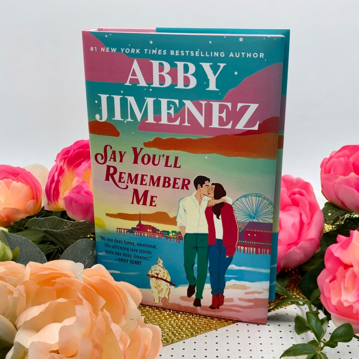Custom edge hardcover edition of Say You’ll Remember Me