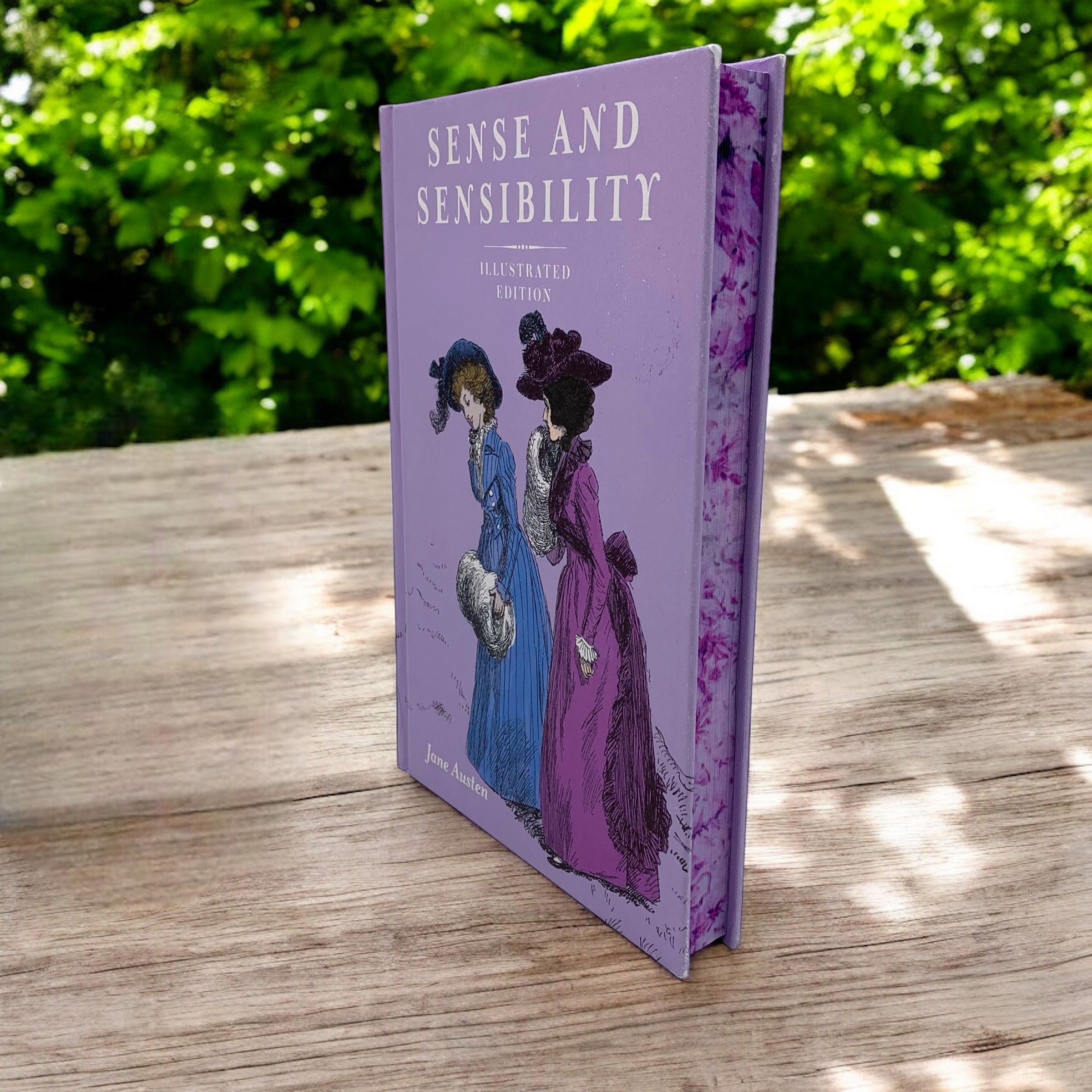 Sense and Sensibility by Jane Austen special edition hardcover book with custom edges