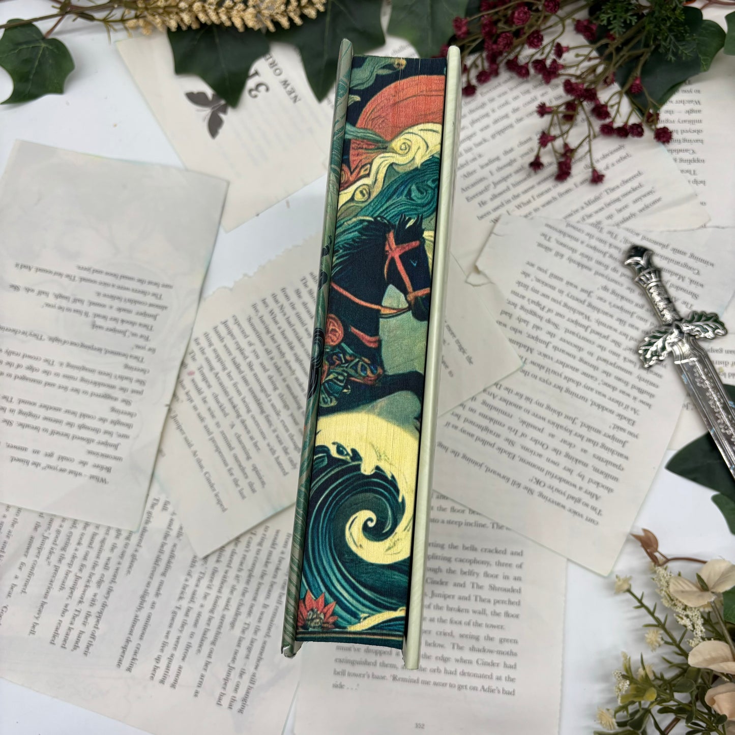 The Water Outlaws by S.L. Huang special edition hardcover with custom edges