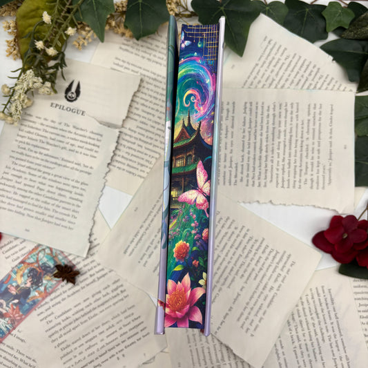 Special edition hardcove Song of the Six Realms by Judy I Lin with custom edges