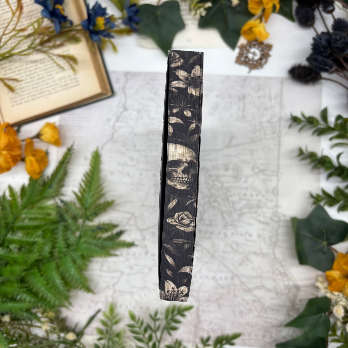 Handmade collector’s paperback edition of Where’s Molly with decorative edge art