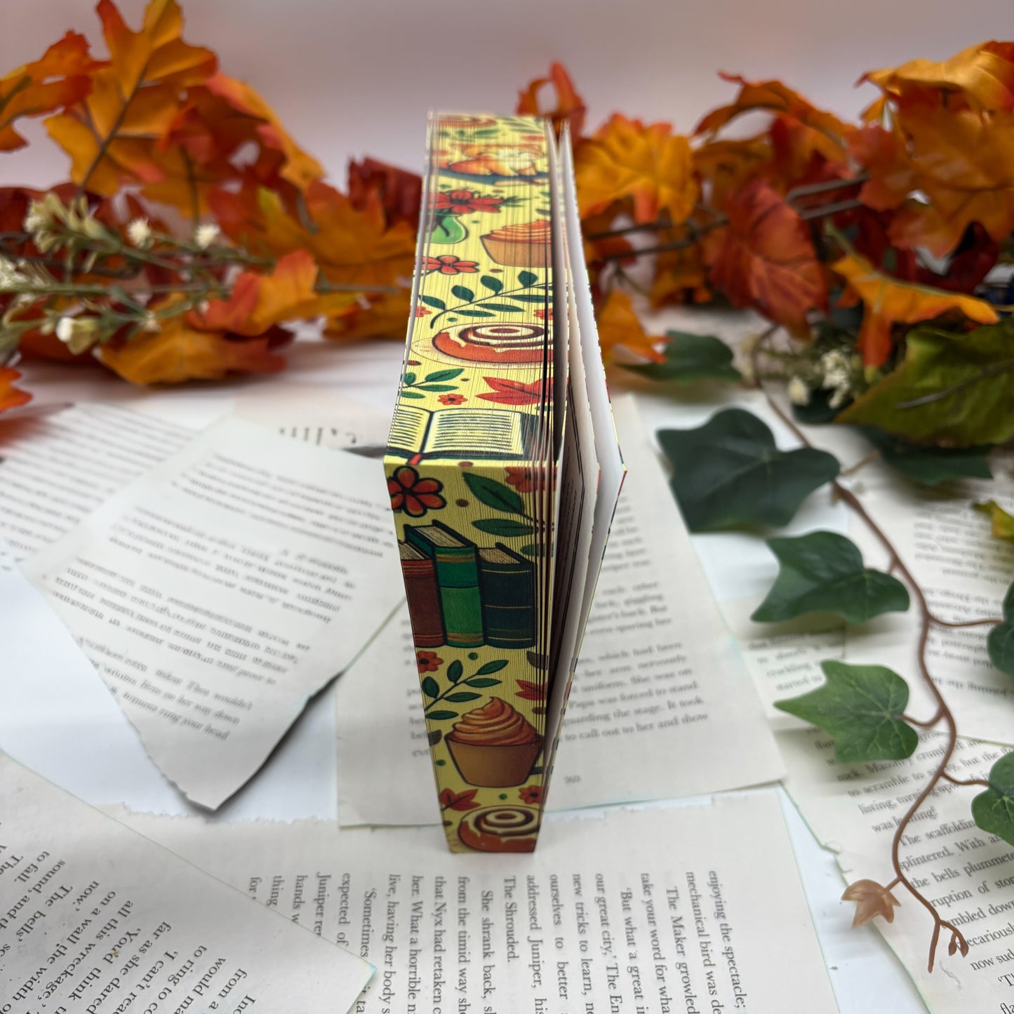 The Cinnamon Bun Book Store special edition paperback box set with stenciled edges by Laurie Gilmore