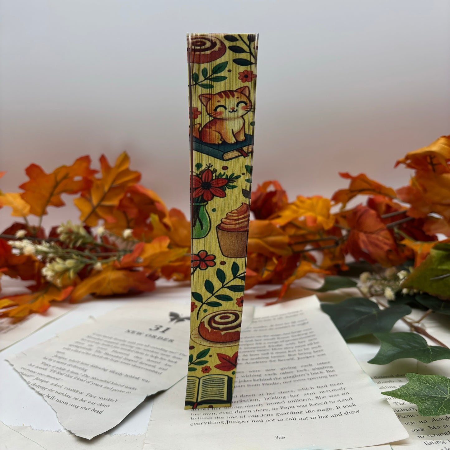 The Cinnamon Bun Book Store special edition paperback box set with stenciled edges by Laurie Gilmore middle