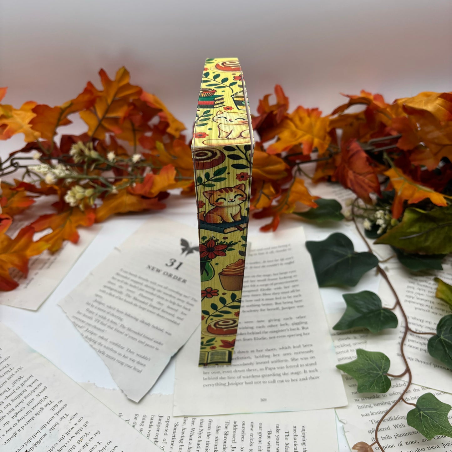 The Cinnamon Bun Book Store special edition paperback box set with stenciled edges by Laurie Gilmore middle