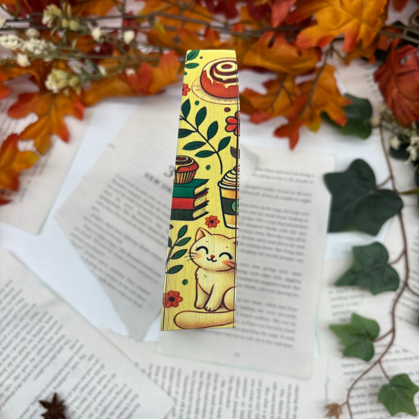 The Cinnamon Bun Book Store special edition paperback box set with stenciled edges by Laurie Gilmore top