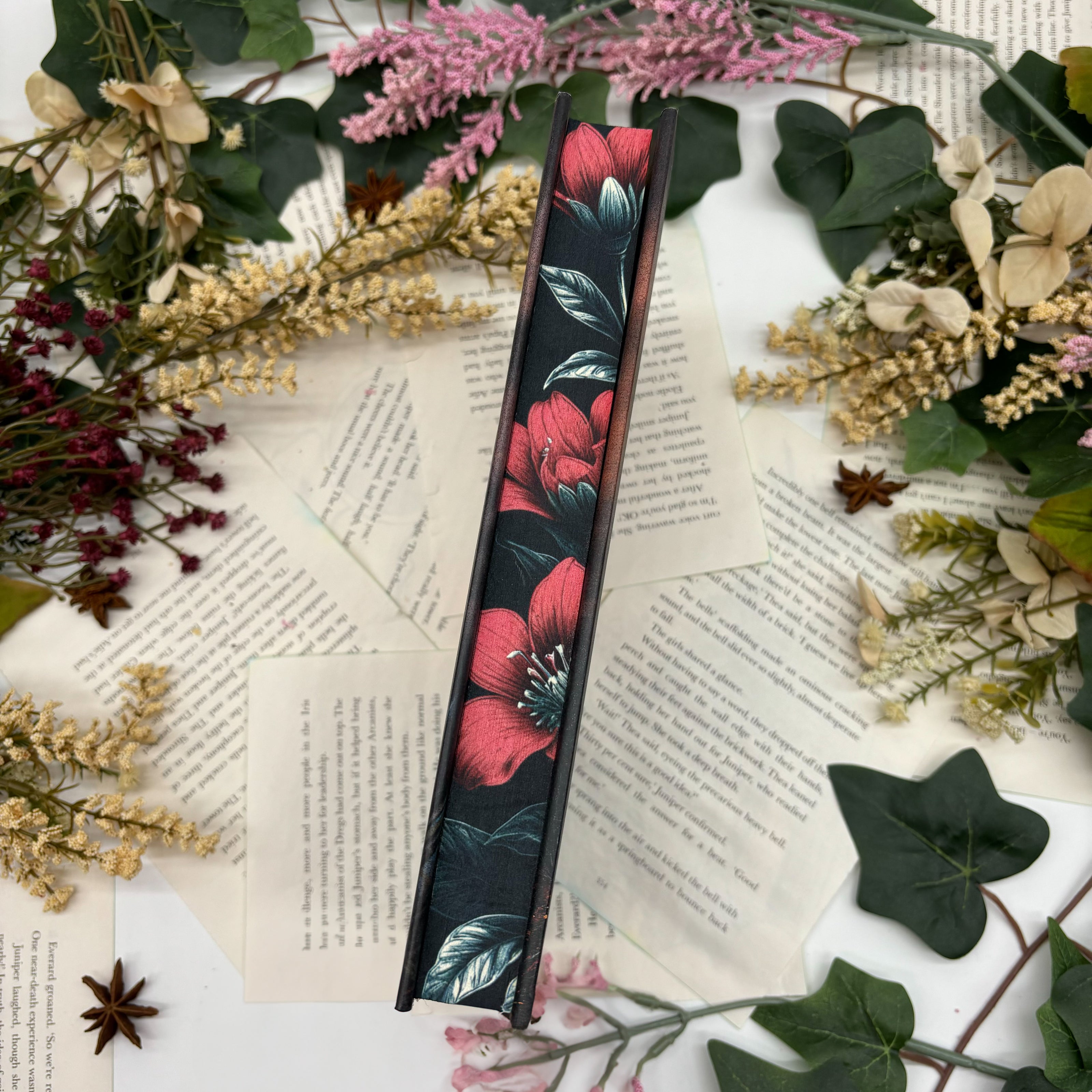 The Hacienda by Isabel Canas special edition paperback hardcover with custom edges