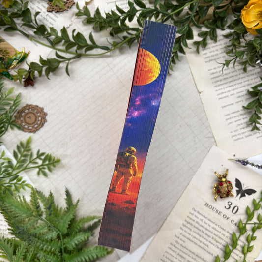 Special edition paperback  of The Martian by Andy Weir featuring custom printed edges
