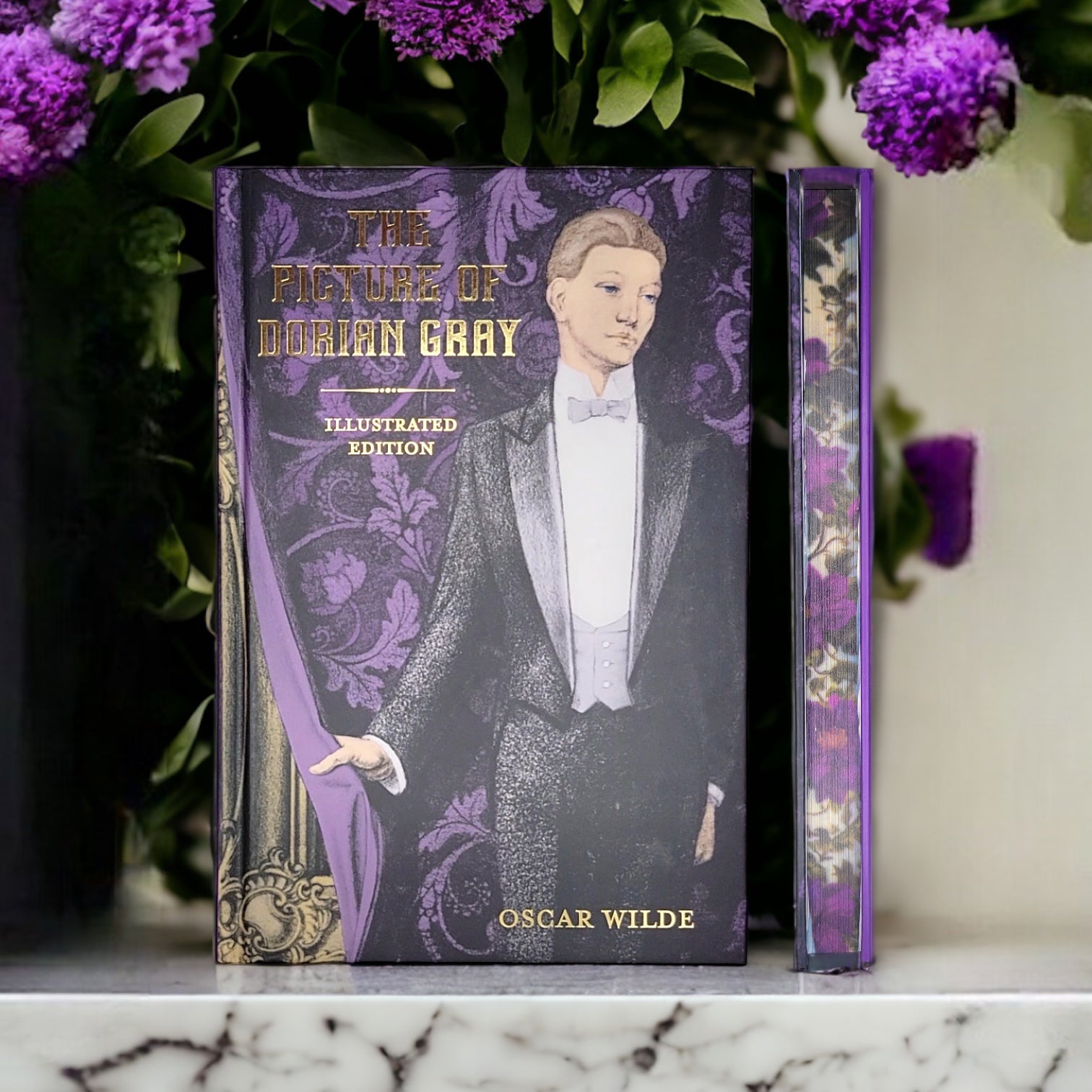 The Picture of Dorian Gray by Oscar Wilde special edition hardcover book with custom edges