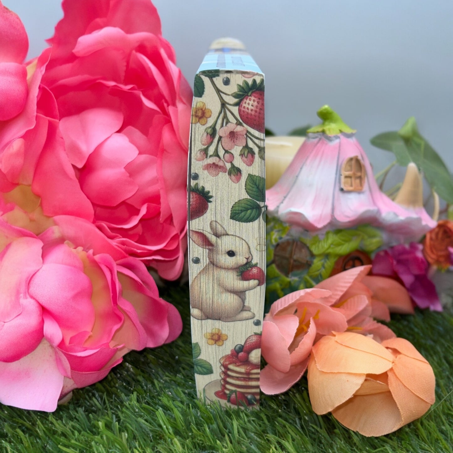 The Stawberry Patch Pancake House special edition paperback with stenciled edges by Laurie Gilmore top