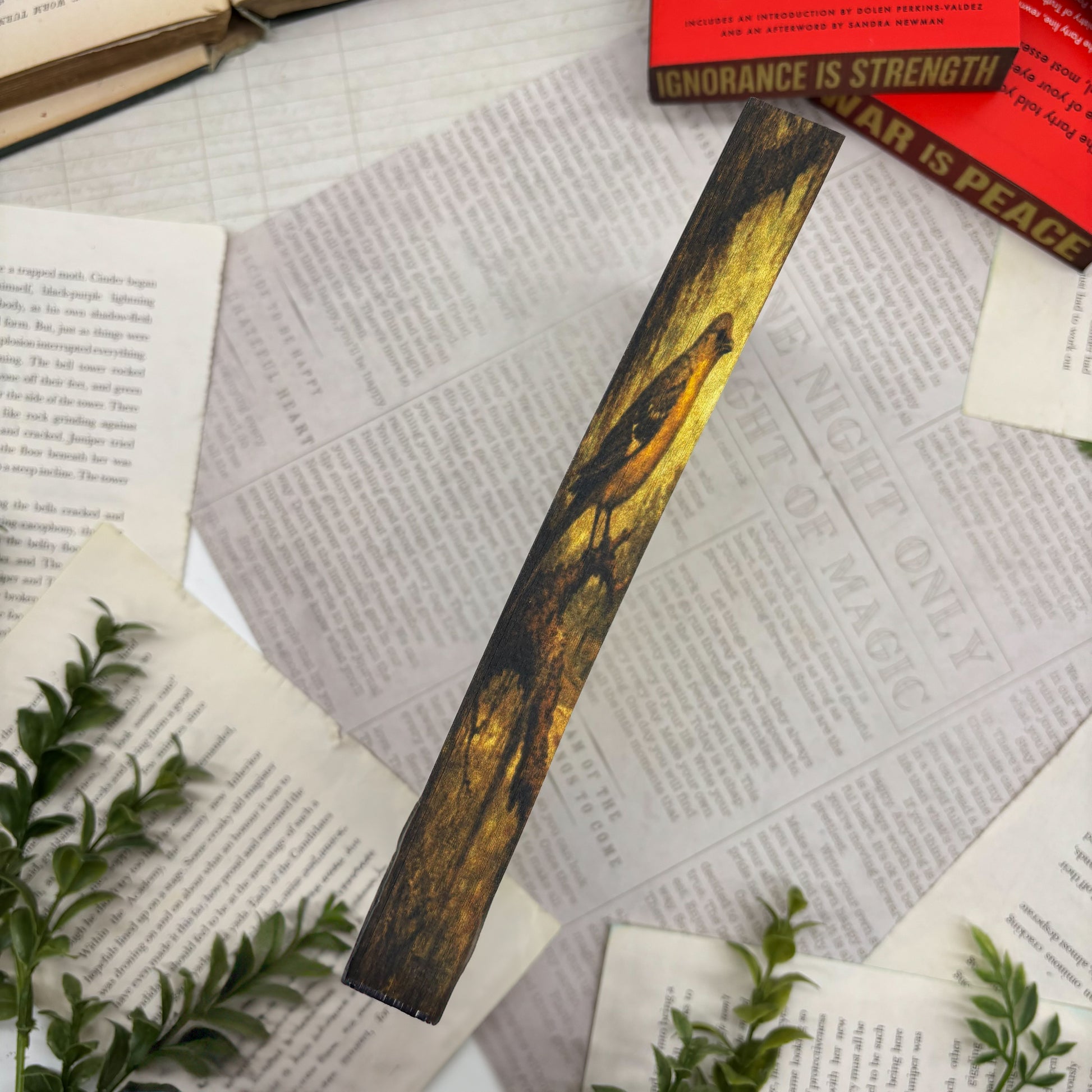 To Kill a Mockingbird by Harper Lee special edition paperback with custom designed edges middle view