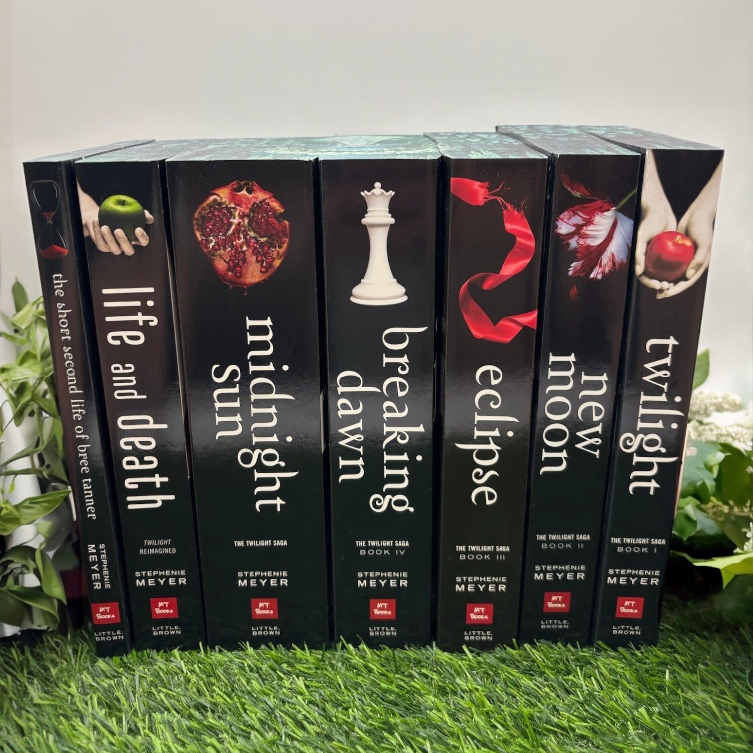 Special edition Twilight paperback set with custom printed edges