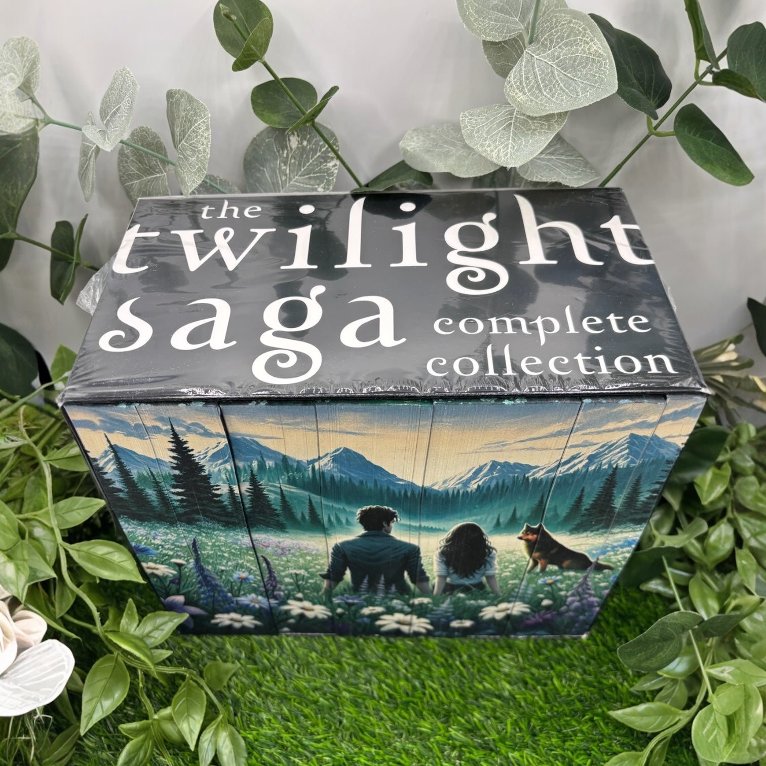 Special edition Twilight paperback set with custom printed edges