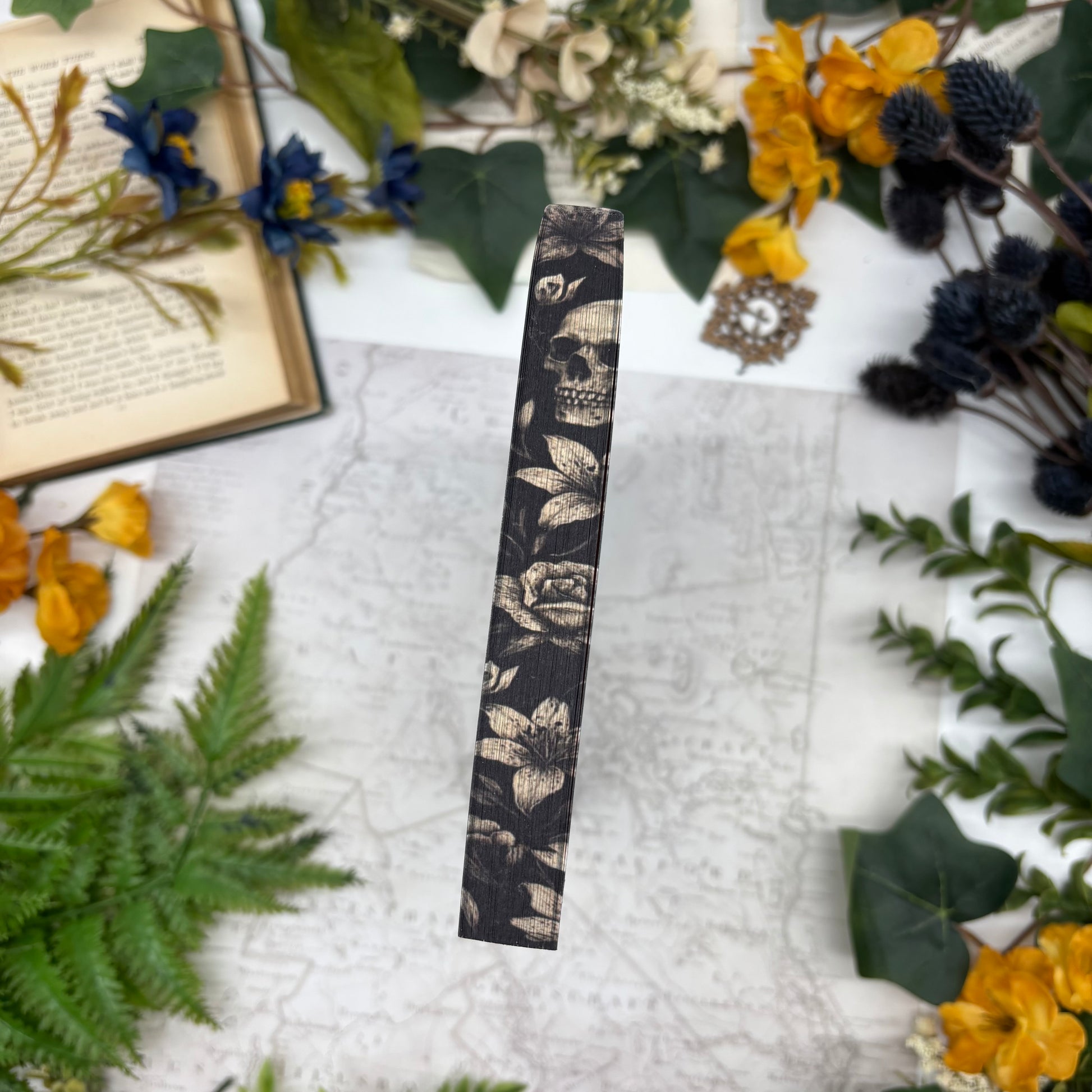Custom edge design on special edition of Where’s Molly by H.D. Carlton